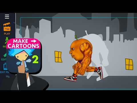 SMOOTHEST! Easy Drawing Cartoons 2 Run Tutorial For BEGINNERS - Animating Touch 2 Tutorial