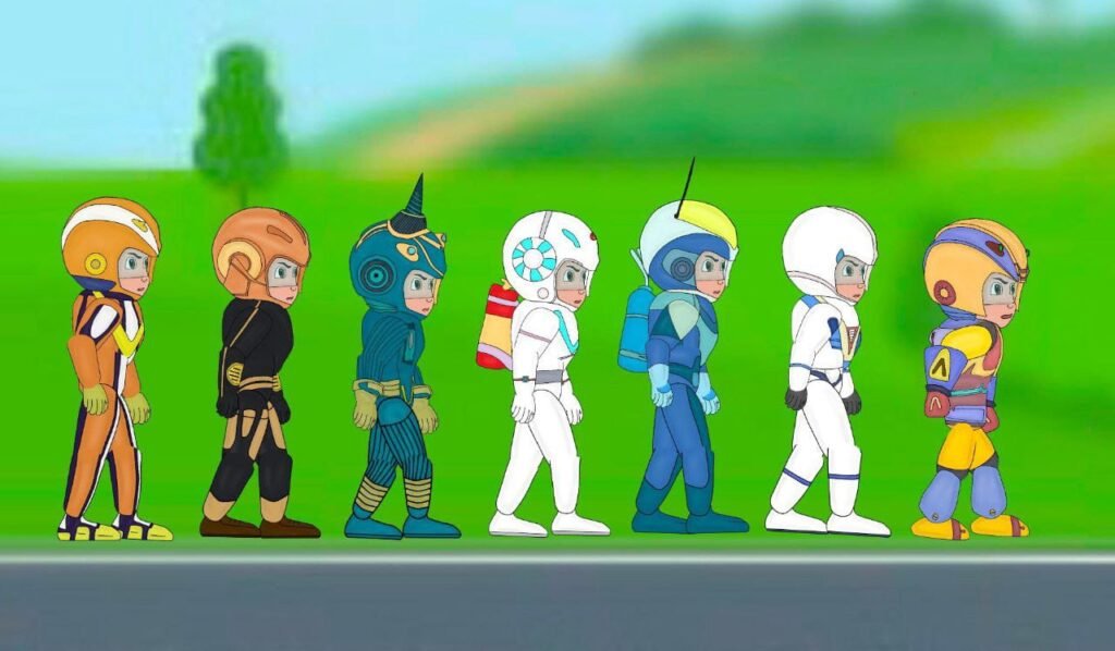 All Vir the robot boy suits! (image)