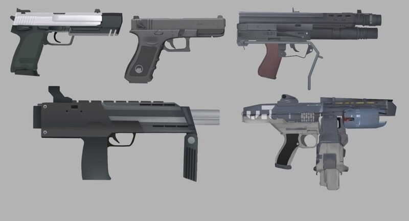Guns and weapons pack 2 (TheTmWorld)