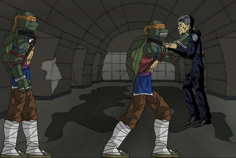 Ninja turtle mikey (The Tm World)