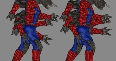 The Tm World - Man-Spider Hd model Download Drawing Cartoons 2