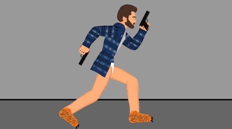 Miles, guns akimbo, Resident The Tm World - Download for drawing cartoons 2
