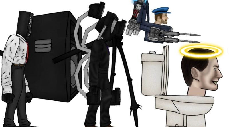 Drawing cartoos 2 Skibidi toilet Full Dc2 Pack The Tm World 2