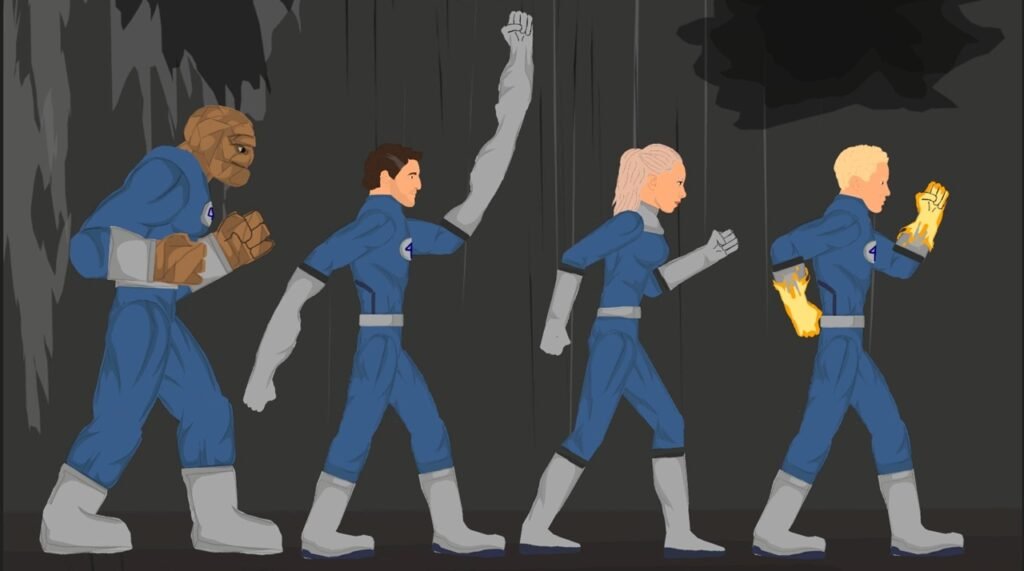 Fantastic Four DC2 Download (EASY) Draw cartoons 2