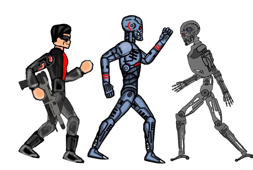 Terminator T-800 & T-900 DC2 Download – Complete Animation-Ready Pack