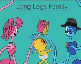 Poppy Playtime Long Legs Family by KrystainGames DC2 Download