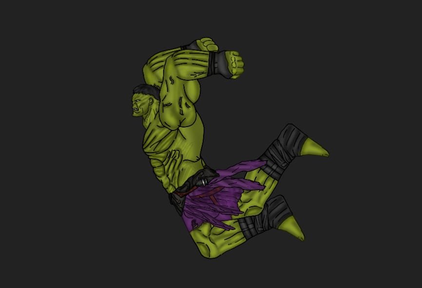 Hulk Realistic Model (Marvel) Dc2 Download